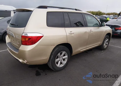 2008 Toyota Highlander z USA, uszkodzony, nr VIN JTEDS41A782050660